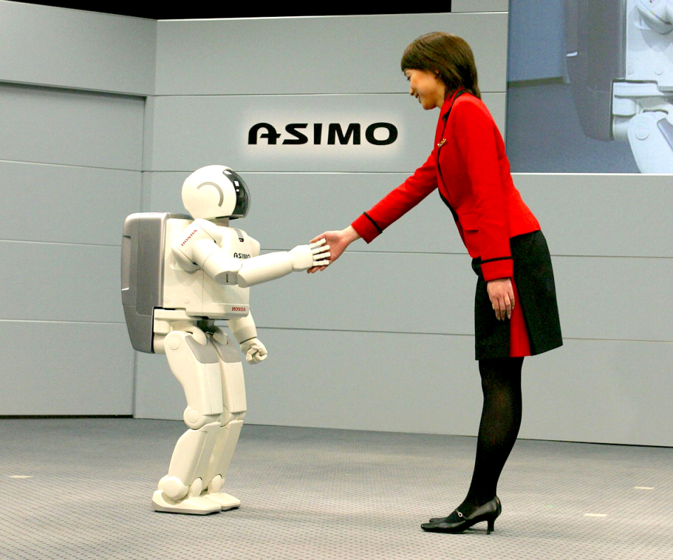 Hug a robot with your grandchild's voice