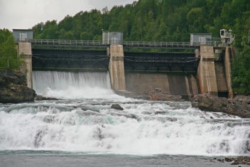 Norway has been building hydropower installations for more than 100 years. This hydropower plant on the Nidelva River is just south of the Trondheim city centre. Photo: NTNU