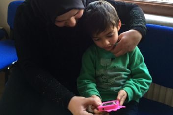 Two free mobile apps will help Syrian children learn Arabic. Photo: Monica Svenskerud
