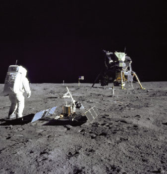 Buzz Aldrin at Tranquility Base. Photo: NASA