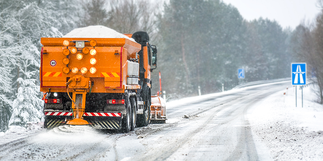 finding ways to use less salt on snowy roads less salt on snowy roads