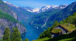 Geiranger Fjord World Heritage site