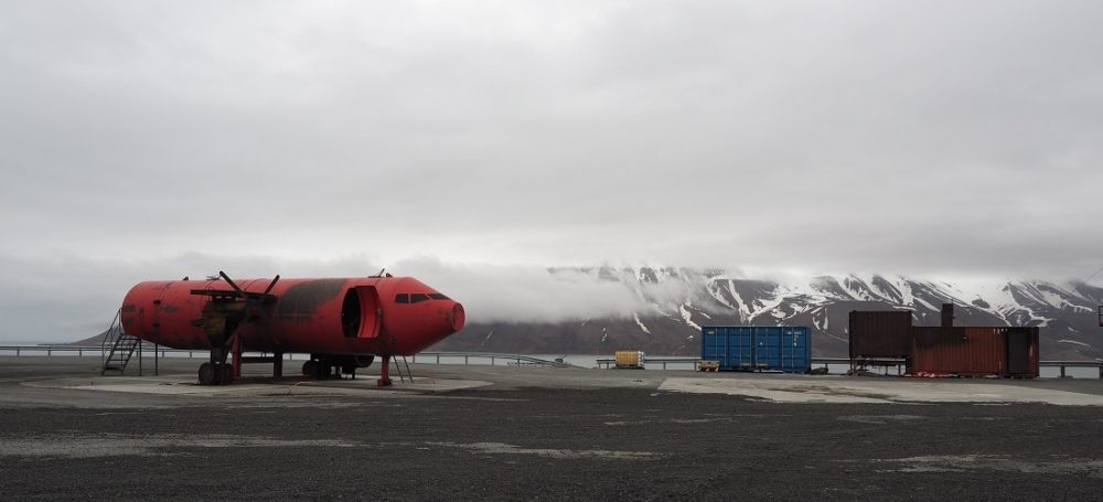 The fire drill field on Svalbard