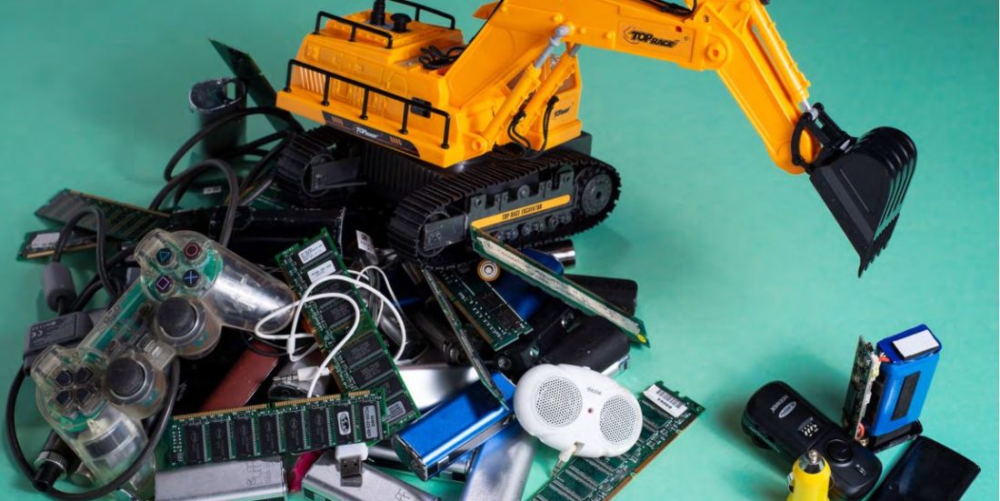 Everyday electronic waste contains valuable materials