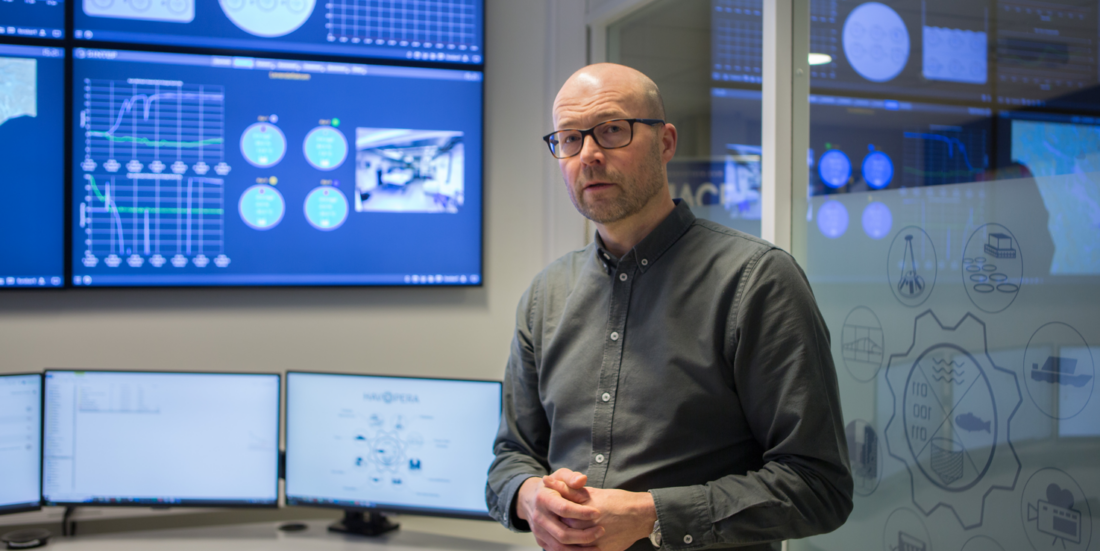 Data is often heralded as the ‘new gold’, but it isn’t always easy to reap the benefits. According to SINTEF researcher Jan Tore Fagertun, digital twins using real-time simulation offer a tool that can change all that. Photo: Guro Kulset Merakerås