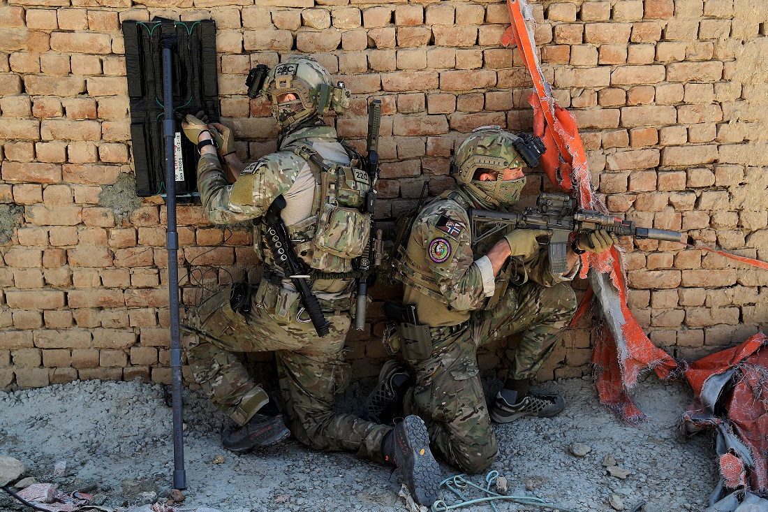 Marinejegerkommandoen i Kabul, Afghanistan *** Local Caption *** Norwegian Naval Special Operation Commando in Kabul, Afghanistan