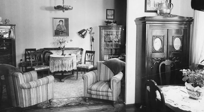Jewish family home in Trondheim before WWII