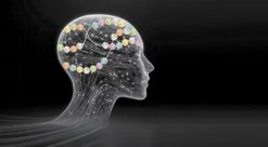 Illustration of memories like pearls on a string