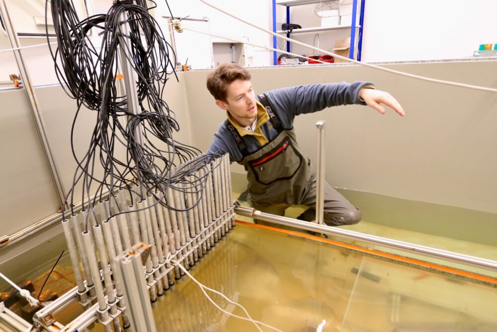 Carbon capture and storage experiment