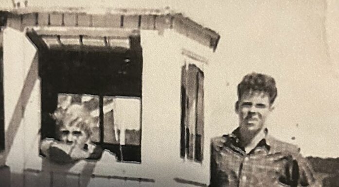 Bjørn Karlstad on board the Kvik