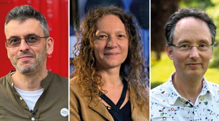 2026 Kavli Astrophysics Winners Vasily Belokurov, Amina Helmi and Rodrigo Ibata. Photo montage.