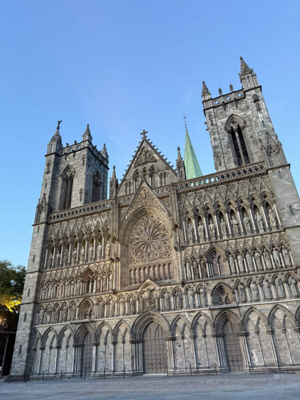 Nidaros Cathedral's west front. Photo: Kathrine Nitter