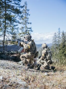 training in the military