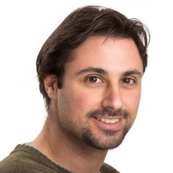 Portrait of a young man with dark hair. Photo:
